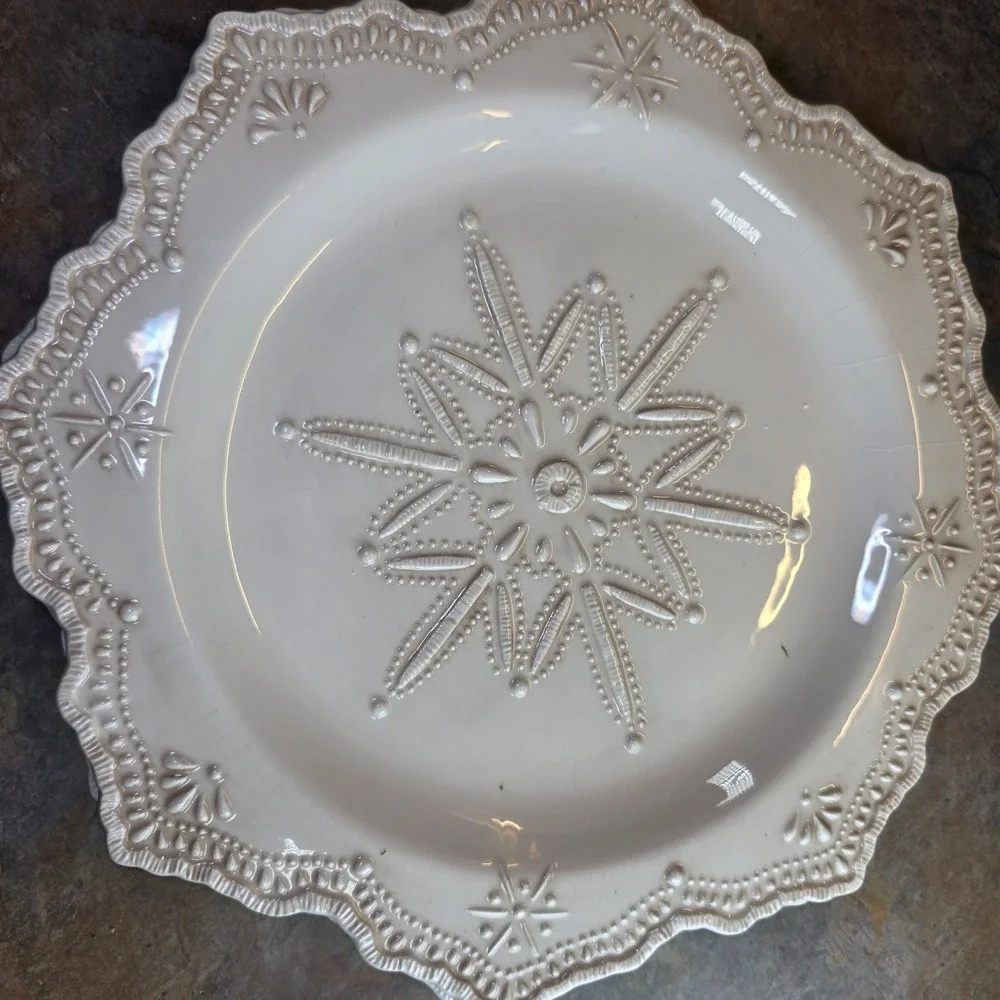 Cracker Barrel Seasonal Elegance Snowflake 10